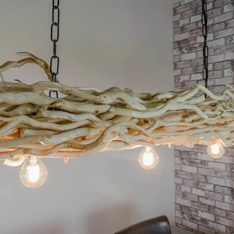 Wilgentakken hanglamp Met ketting B150cm (2)