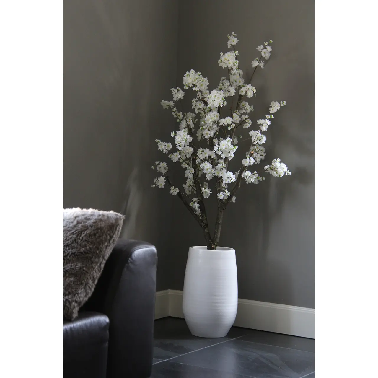 Witte bloesemboom Nine met pot naar keuze Medium 150cm (2)