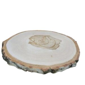 houtschijf berk geschuurd 40-45 cm