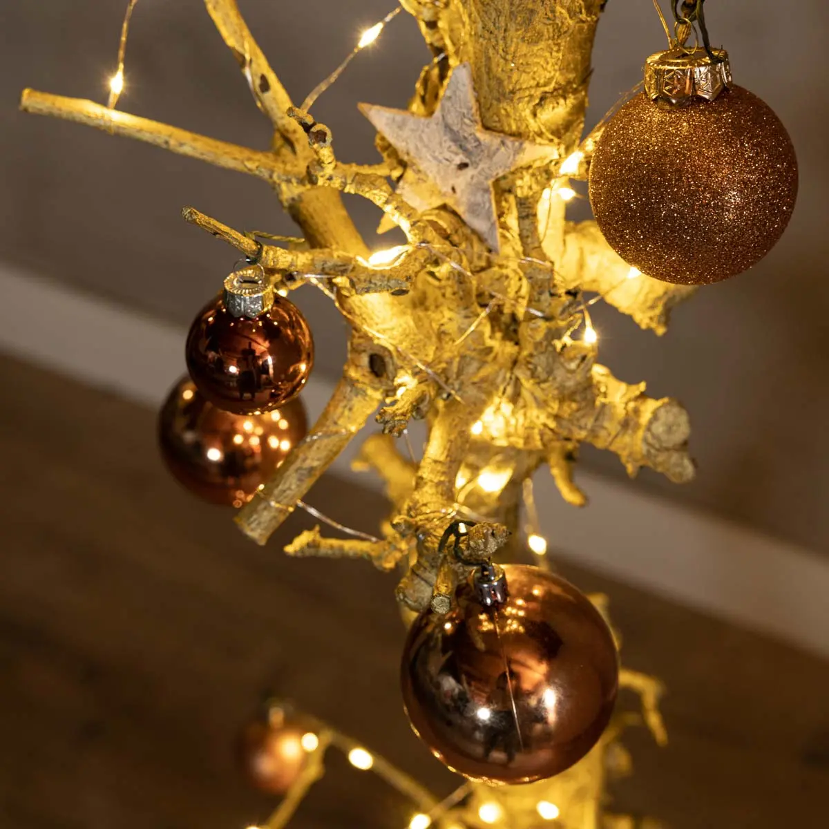 kerstboom perenhout goud (3)