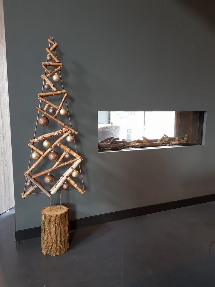 kerstboom raamwerk